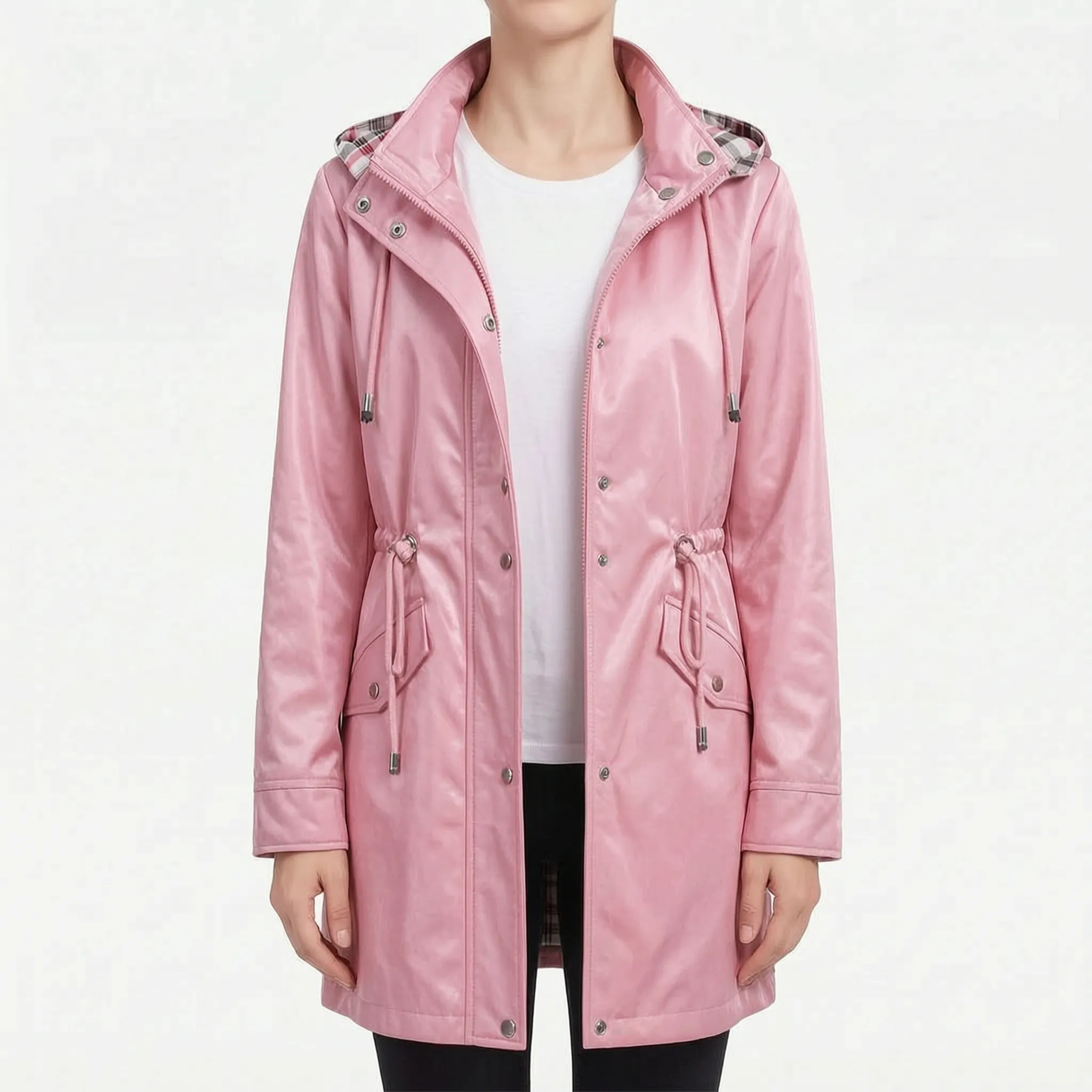 Auroven - Longline Hooded Transitional Jacket