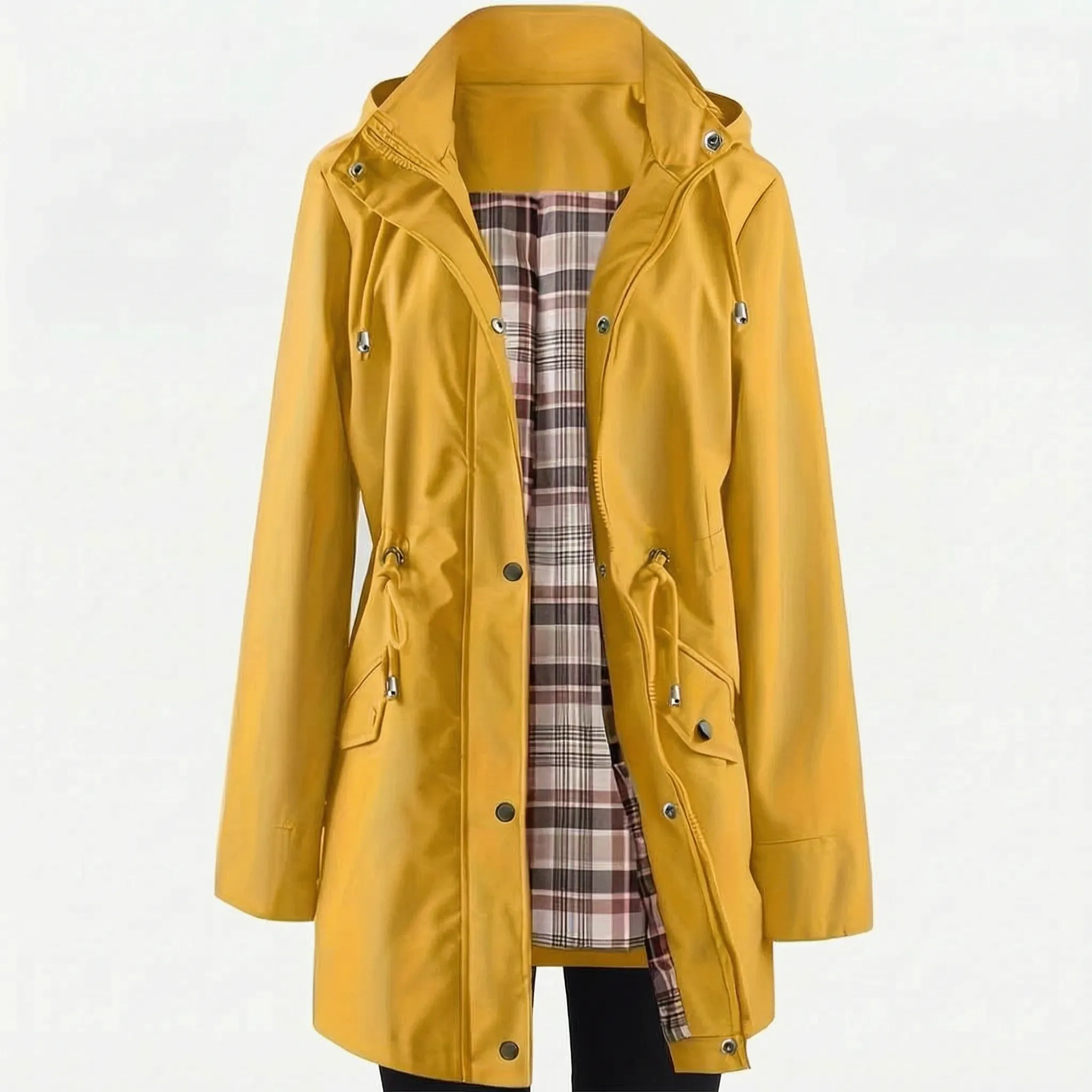 Auroven - Longline Hooded Transitional Jacket