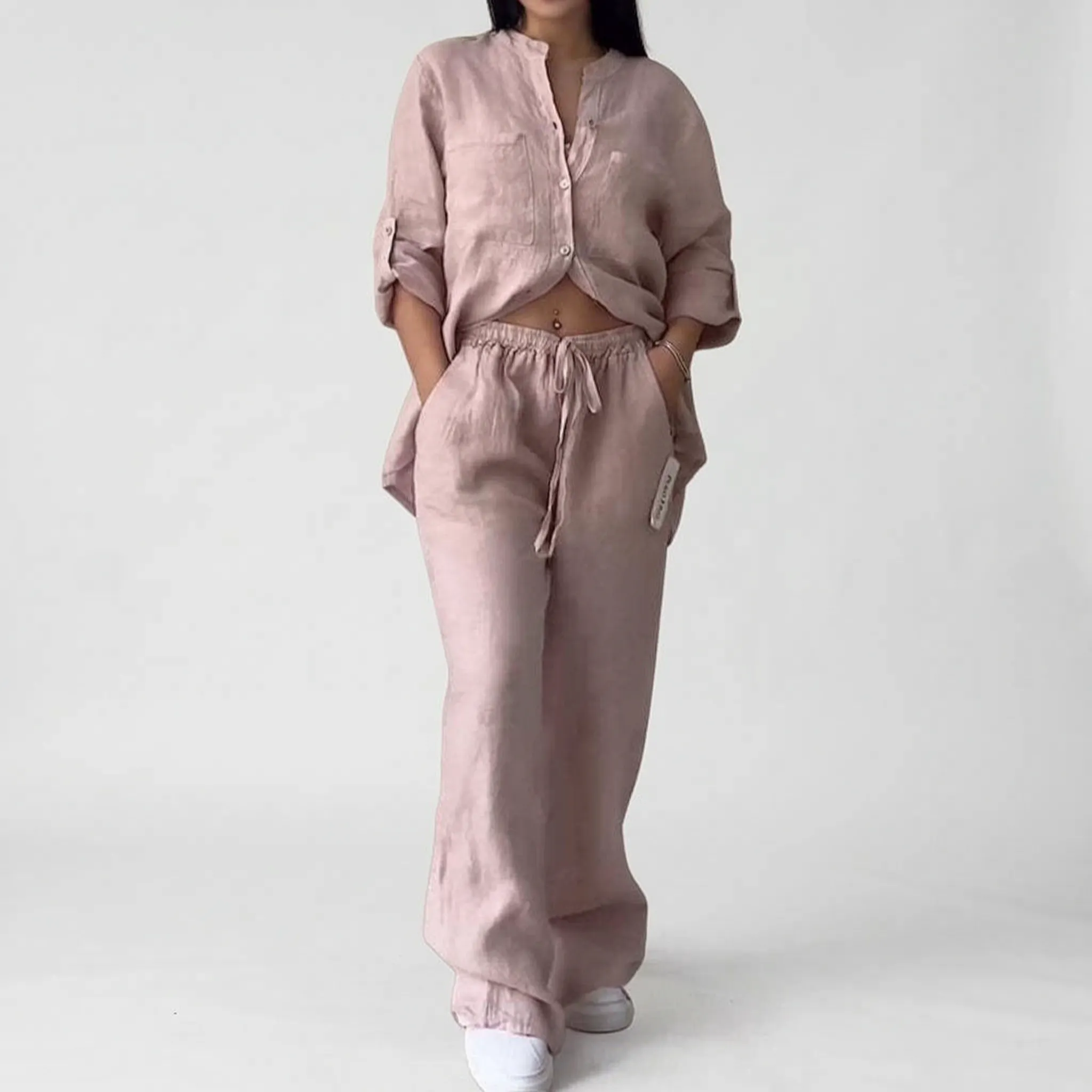 Breezet - Casual Relaxed Two-Piece Lounge Set