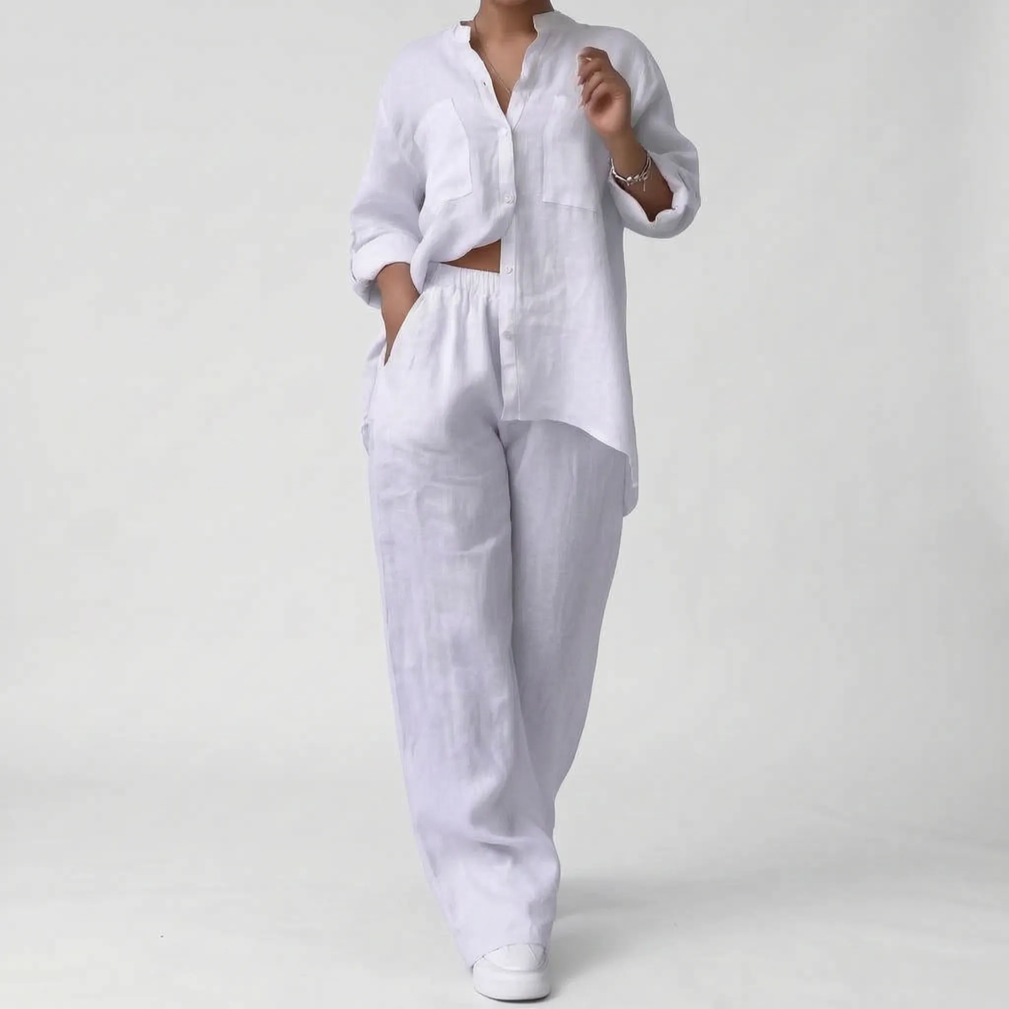 Breezet - Casual Relaxed Two-Piece Lounge Set