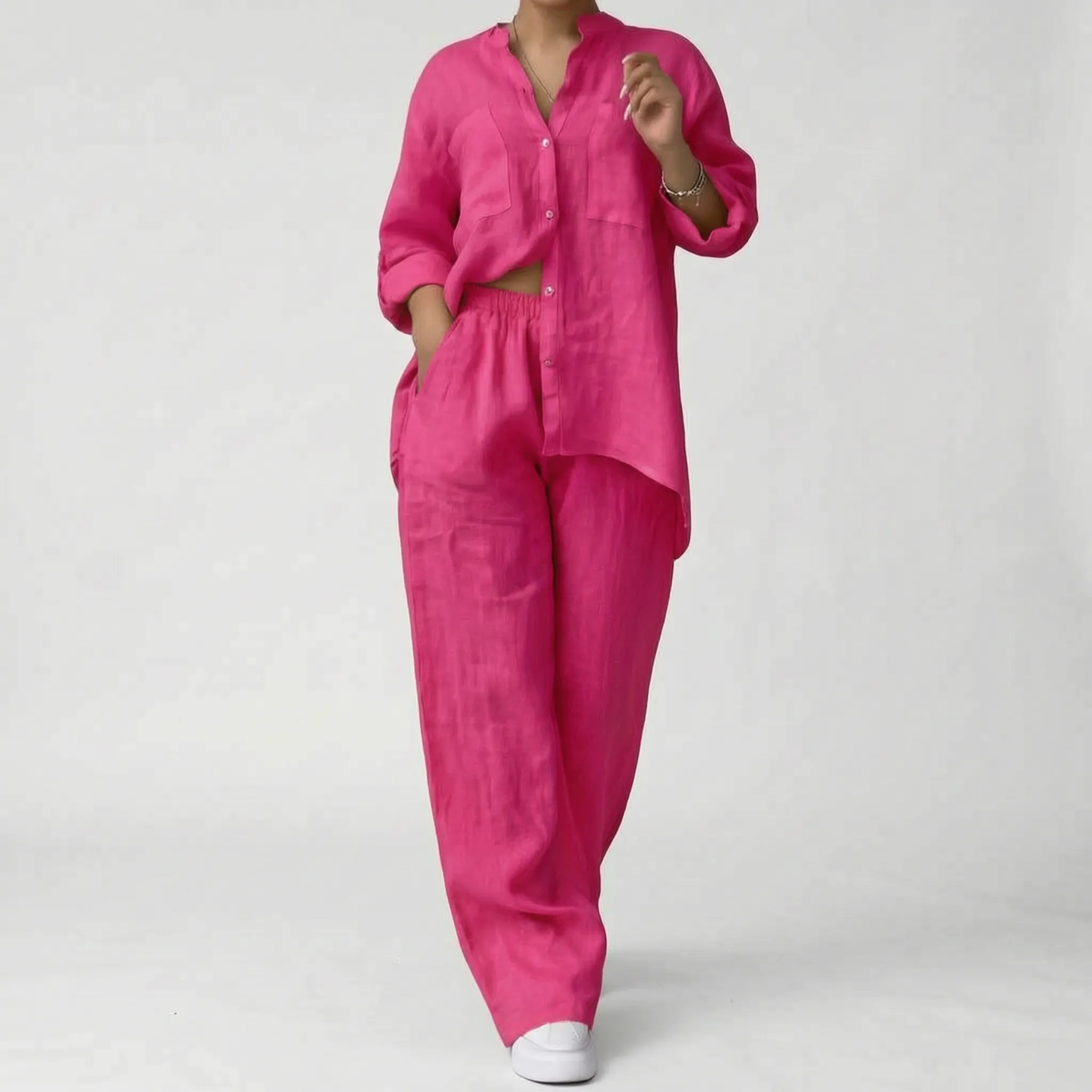 Breezet - Casual Relaxed Two-Piece Lounge Set