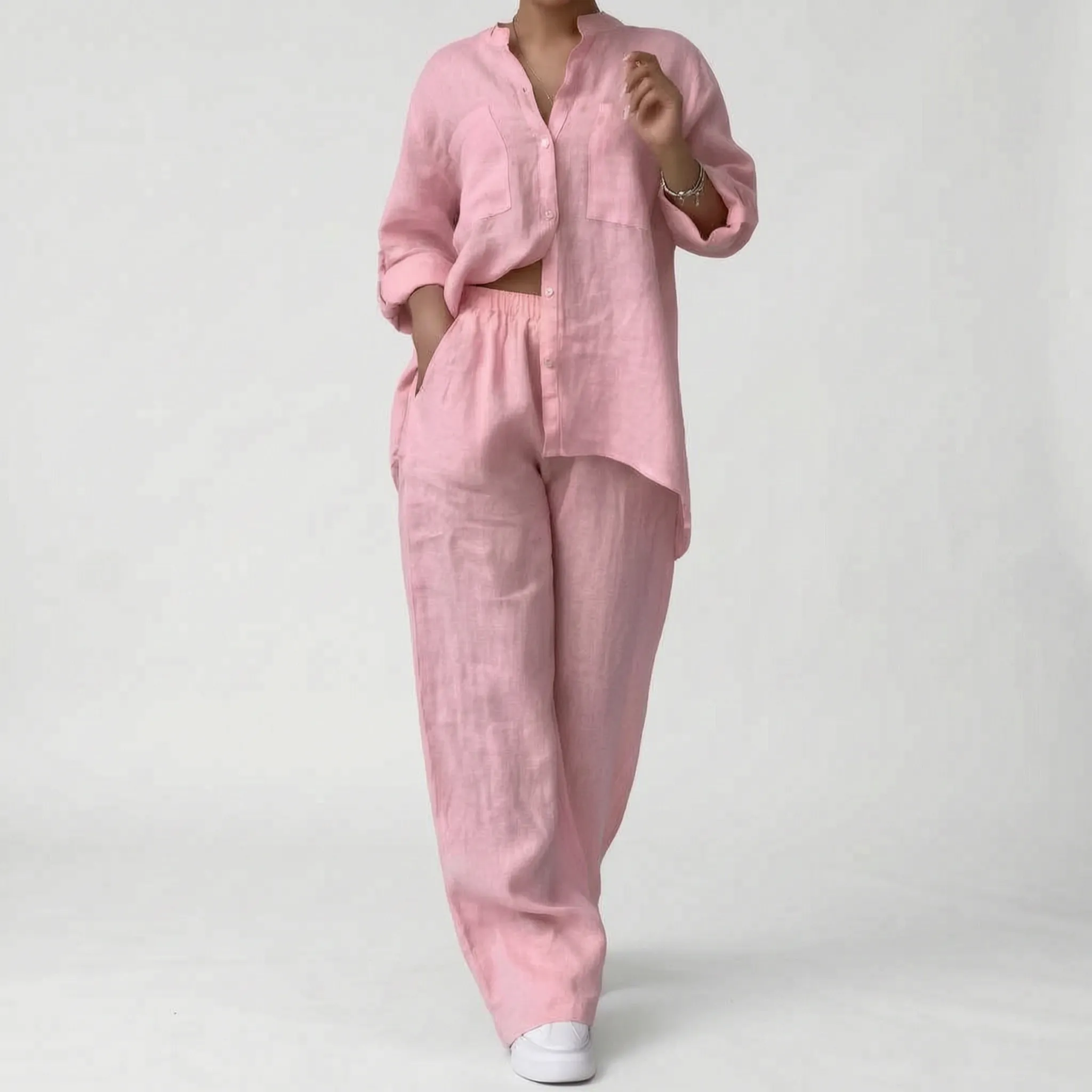 Breezet - Casual Relaxed Two-Piece Lounge Set