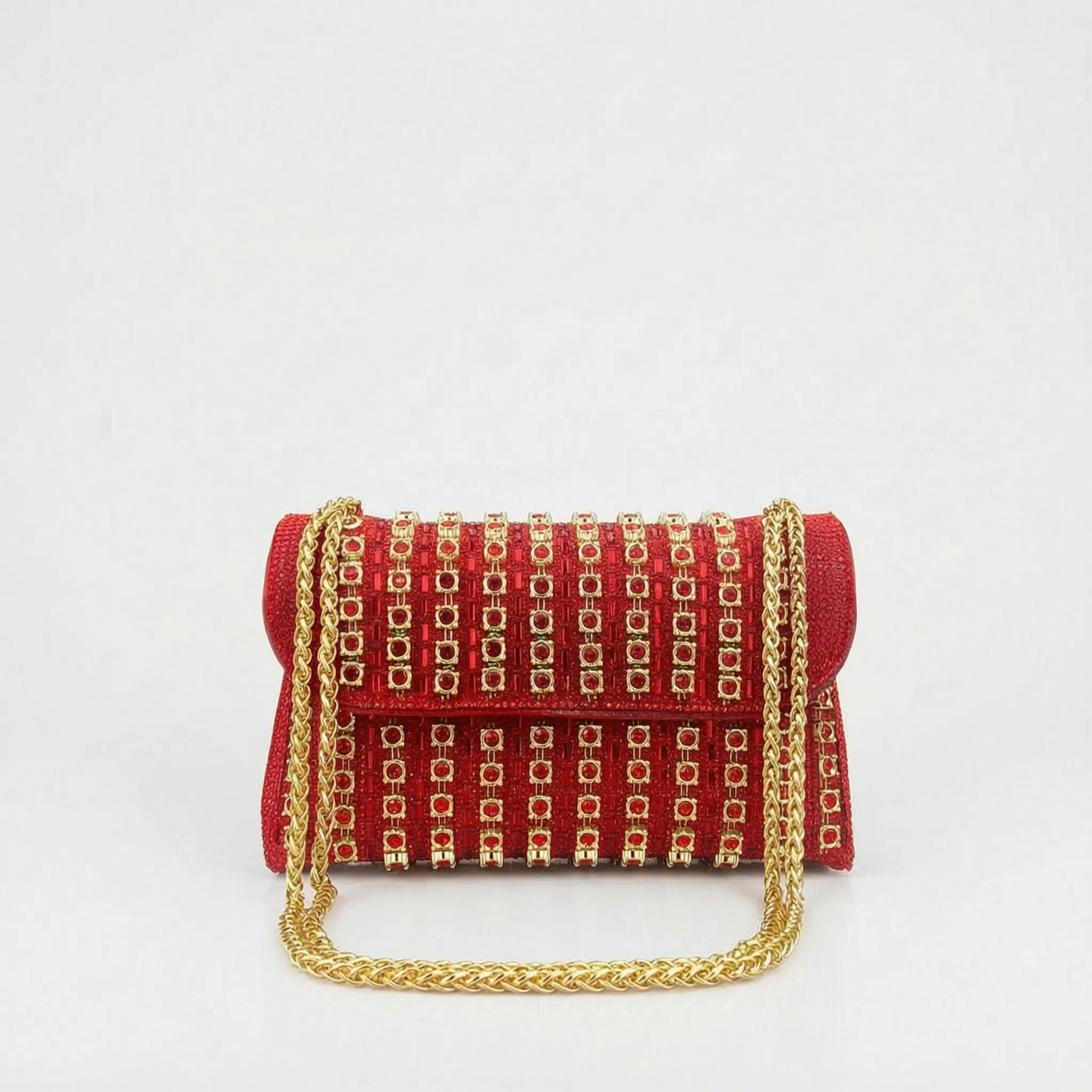 Glimmera - Embellished Flap Shoulder Bag
