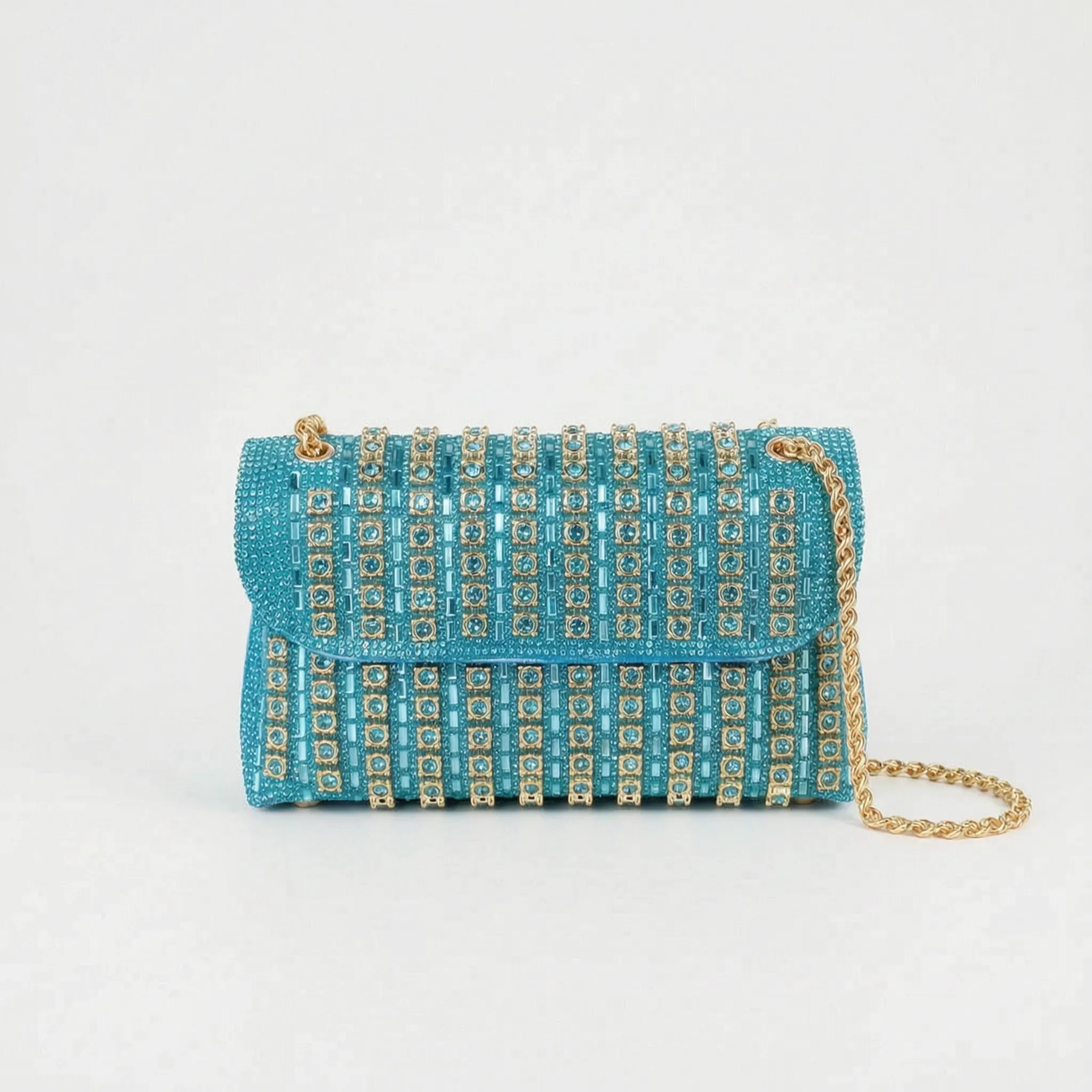 Glimmera - Embellished Flap Shoulder Bag