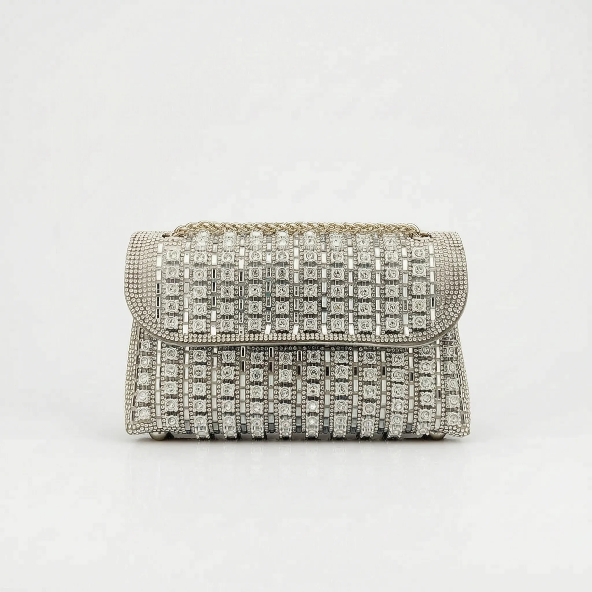 Glimmera - Embellished Flap Shoulder Bag