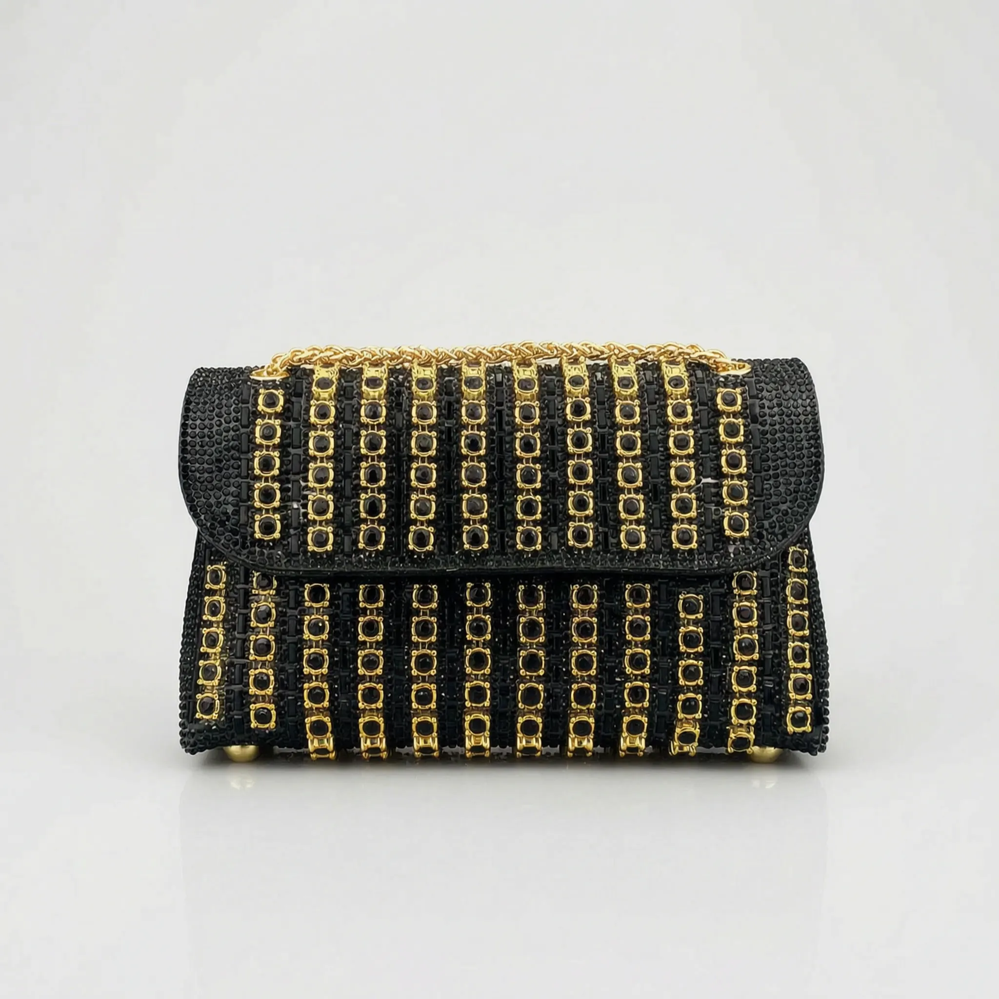 Glimmera - Embellished Flap Shoulder Bag