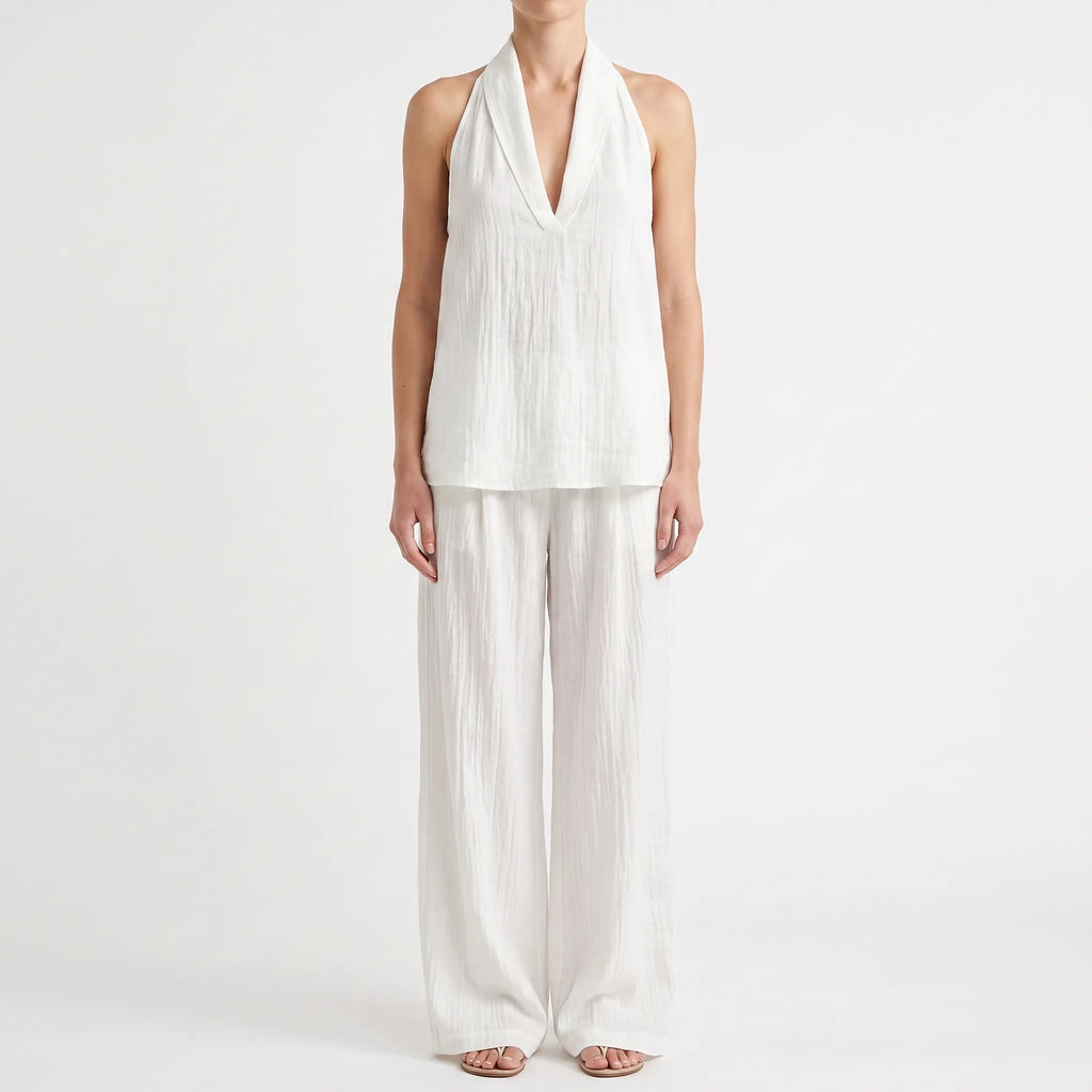 Novarix - Sleeveless Halter 2-Piece Set