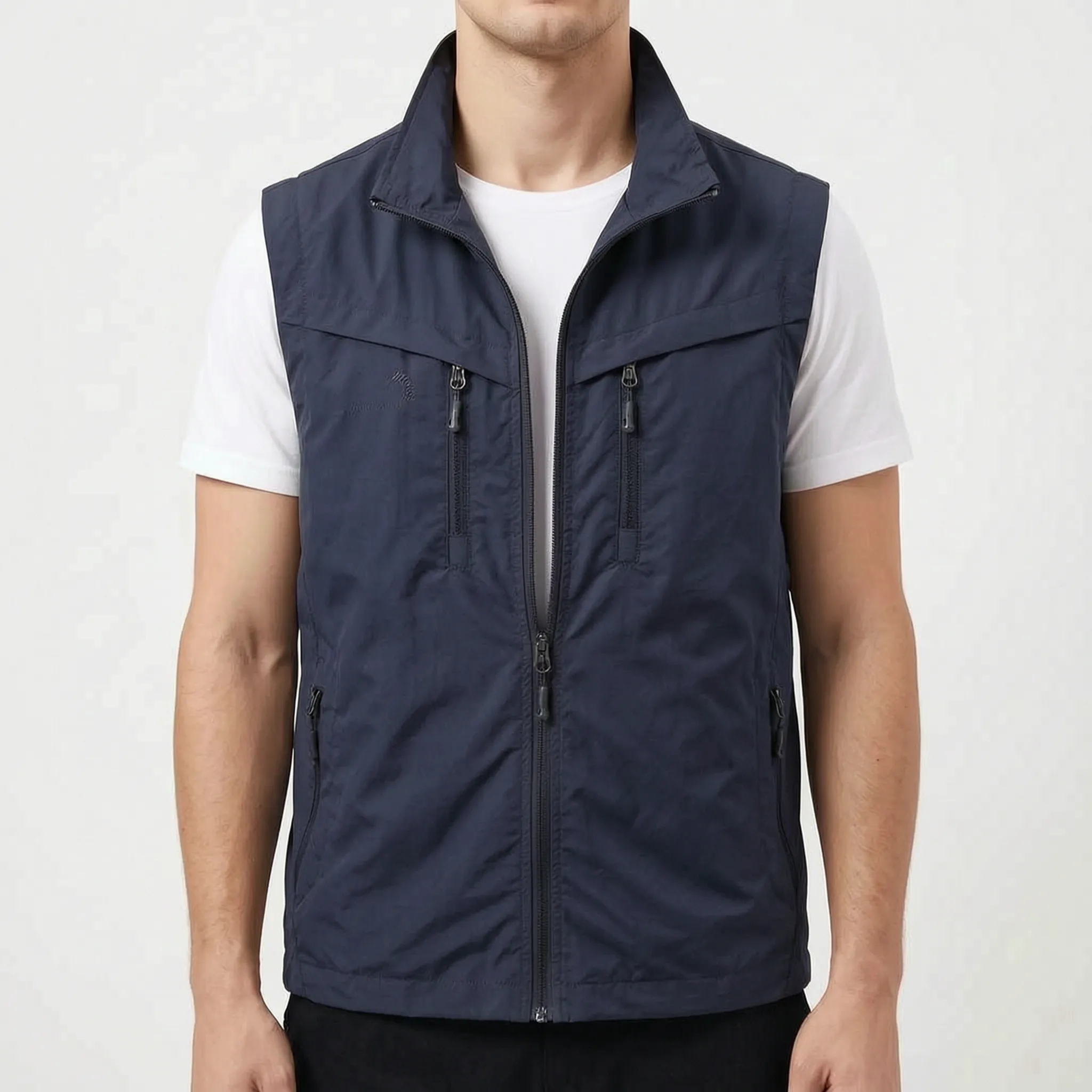 Trekvo - Men's Sleeveless Multi-Pocket Utility Vest