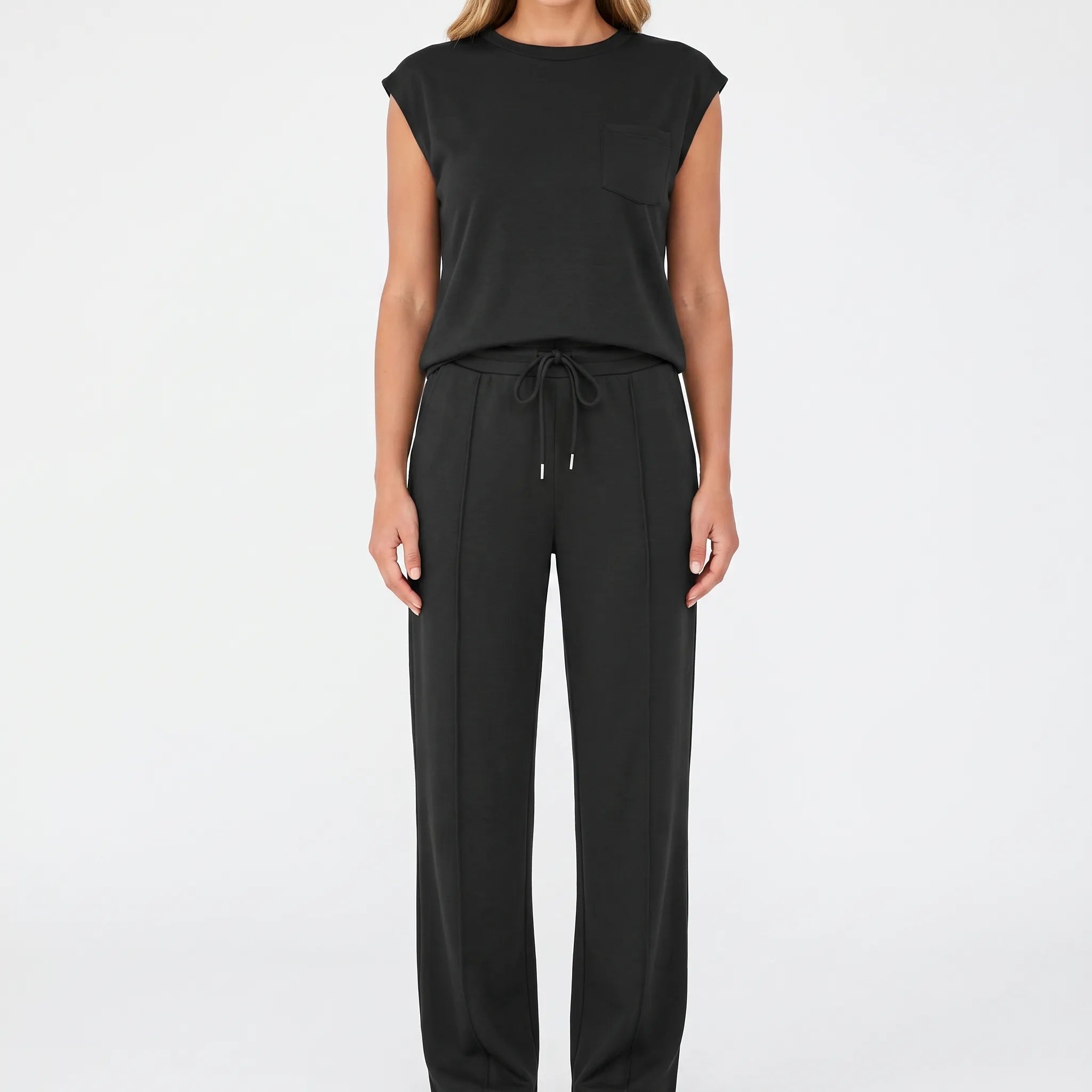 Vespera - Sleeveless Lounge Co-Ord Set
